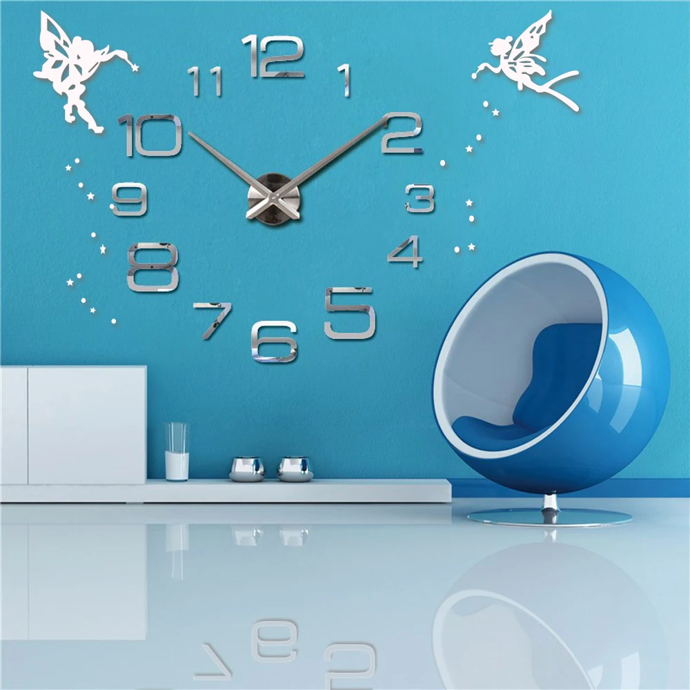 horloge murale design en bois