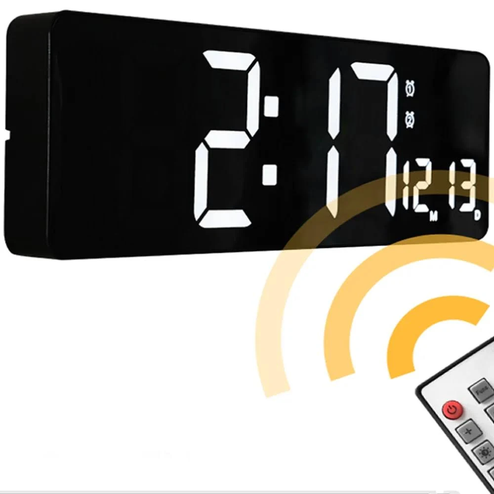 horloge murale digitale design