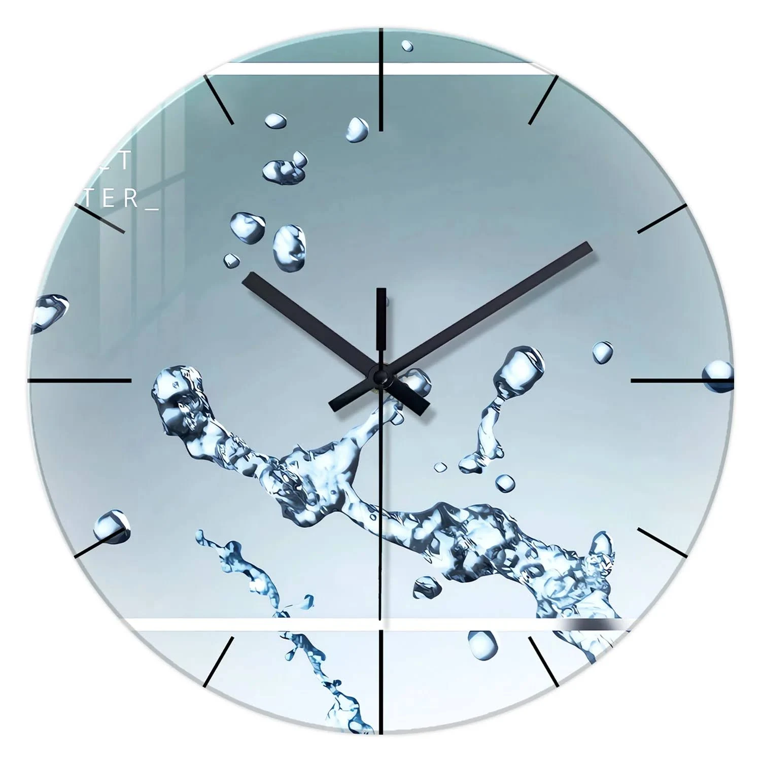 horloge murale bois