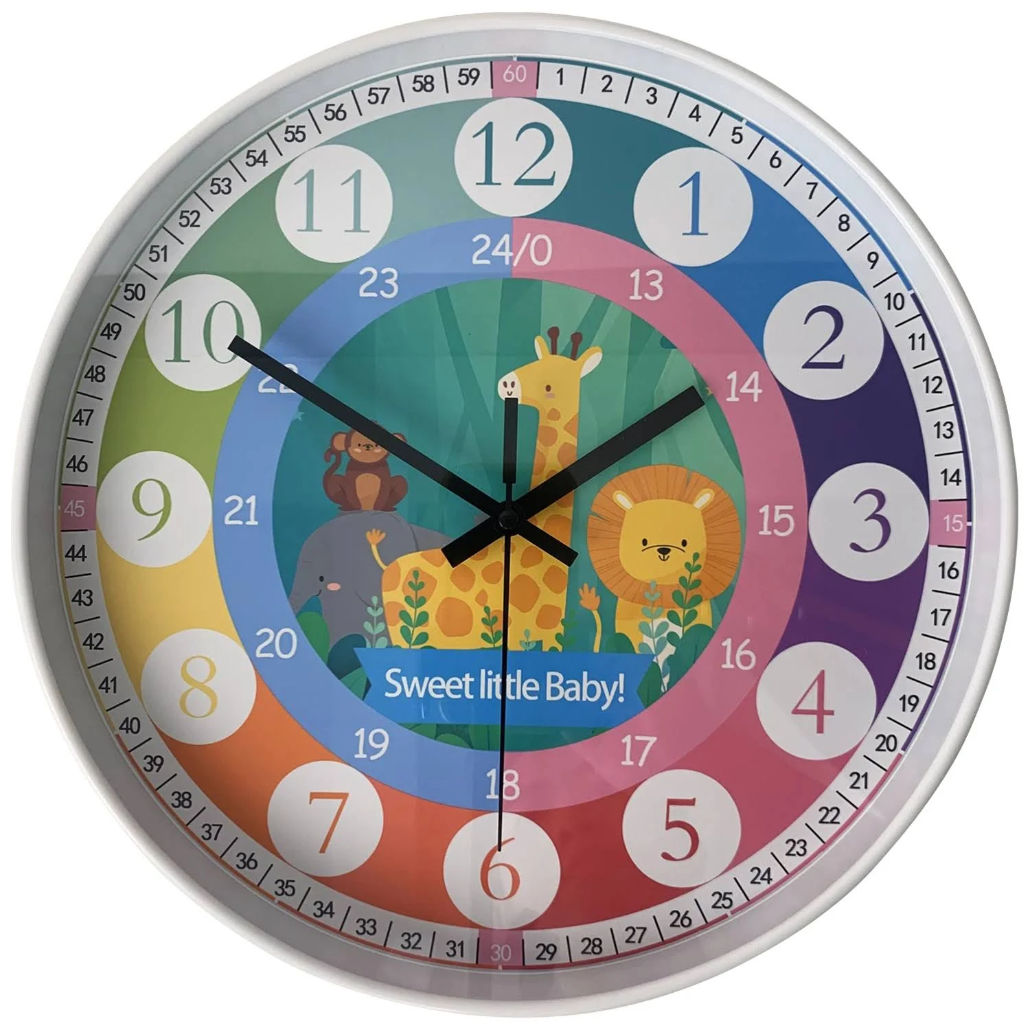 horloge murale géante 150 cm